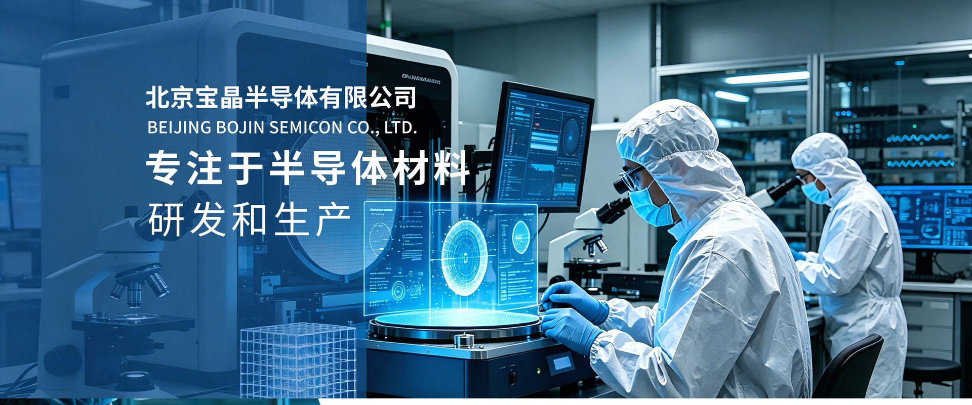 北京宝晶半导体有限公司 专注于半导体材料研发和生产